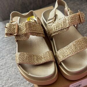 Steve Madden Metallic Little Girl 13M